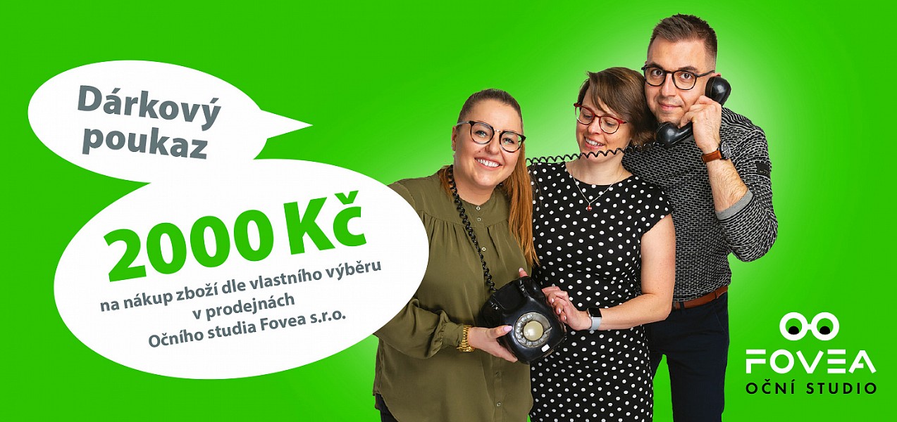 Dárkový poukaz - 2000 Kč